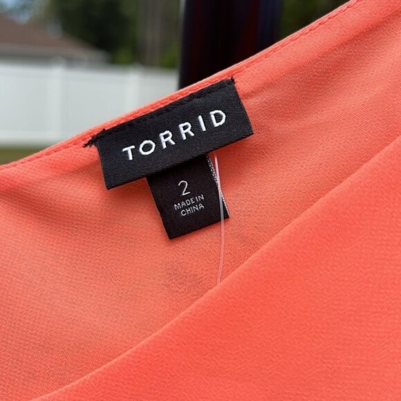 ~e New Torrid coral double layer cami - Picture 8 of 11